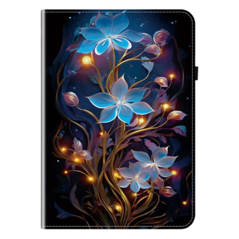 Δερμάτινη Θήκη Κινητού Samsung Galaxy Tab S10 Plus Θήκες Κινητών Φωτεινό Λουλούδια