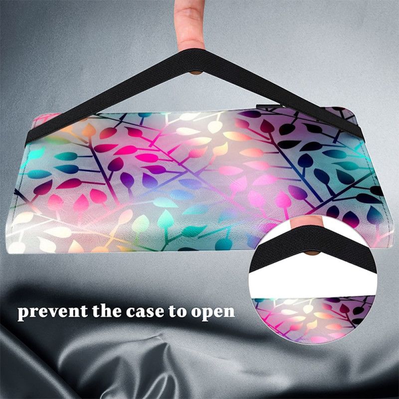 Δερμάτινη Θήκη Κινητού Samsung Galaxy Tab S10 Plus Θήκες Κινητών Πολύχρωμα Φύλλα