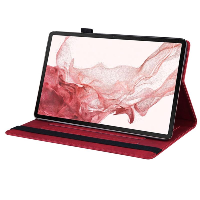 Δερμάτινη Θήκη Κινητού Samsung Galaxy Tab S11 Θήκες Κινητών Βάση Γραφίδας Και Μπροστινή Τσέπη