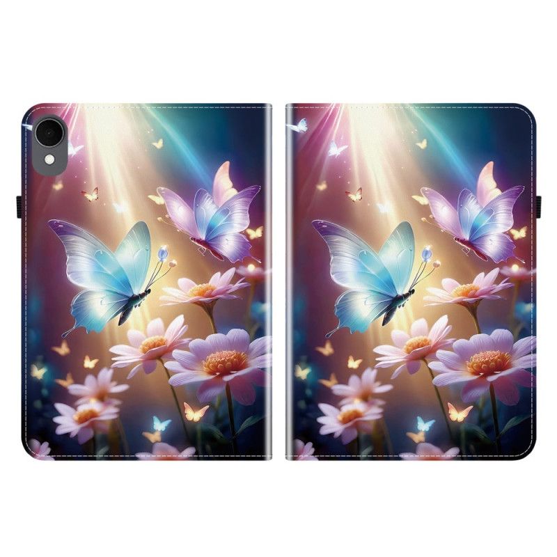 Δερμάτινη Θήκη Κινητού Samsung Galaxy Tab S11 Θήκες Κινητών Πεταλούδες Στο Φως