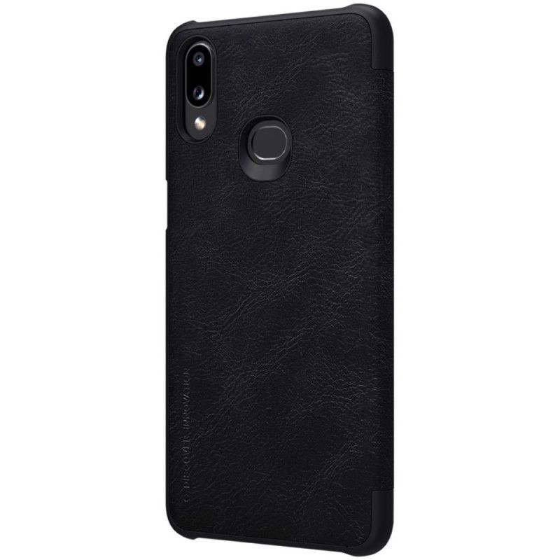 δερματινη θηκη Samsung Galaxy A10s Κόκκινο Nillkin Qin Σειρά