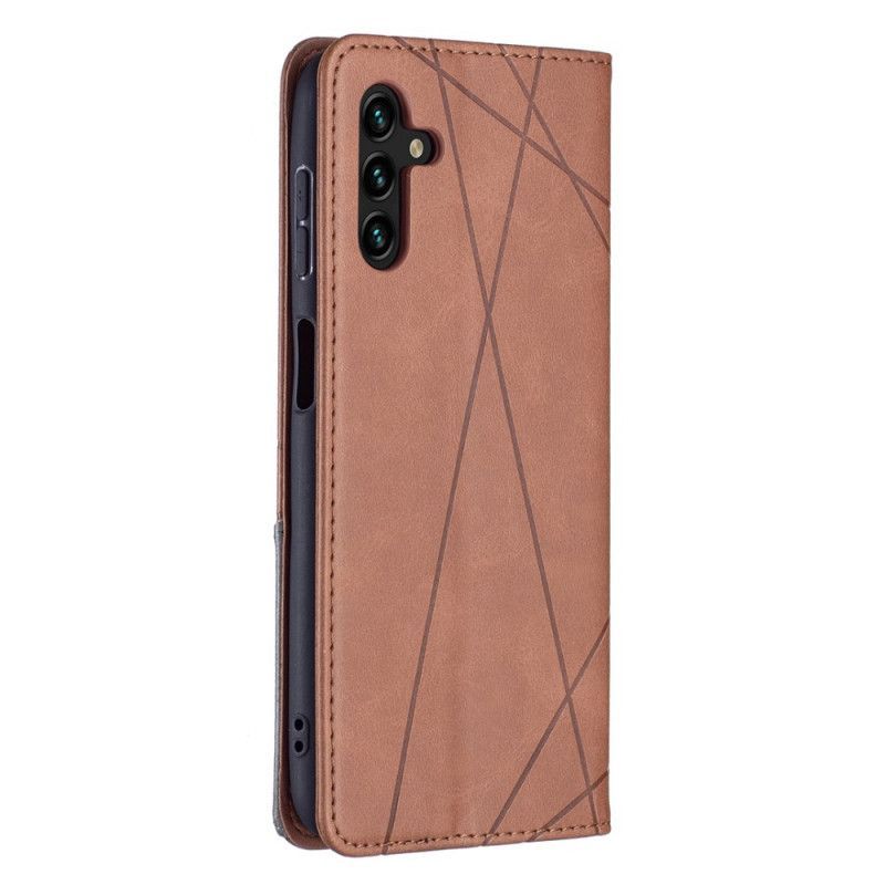 δερματινη θηκη Samsung Galaxy A13 5G Μαύρο Στυλ Καλλιτέχνη