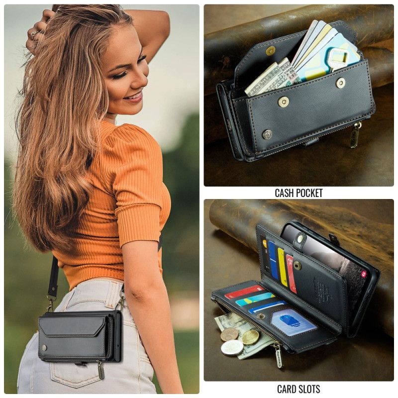 Δερματινη Θηκη Samsung Galaxy A17 4g / 5g 10 Θήκες Καρτών Caseme