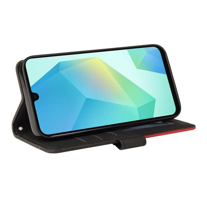 Δερματινη Θηκη Samsung Galaxy A17 4g / 5g Δίχρωμο Κυματιστό Σιλικόνης