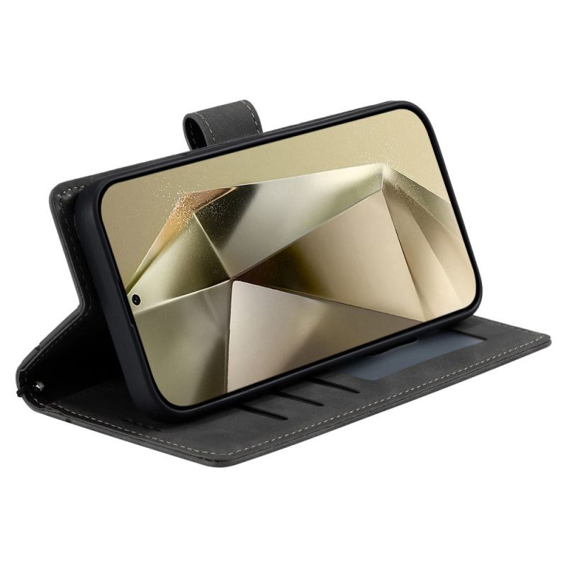 Δερματινη Θηκη Samsung Galaxy A17 4g / 5g Εφέ Μαντάλα Σουέτ Σιλικόνης