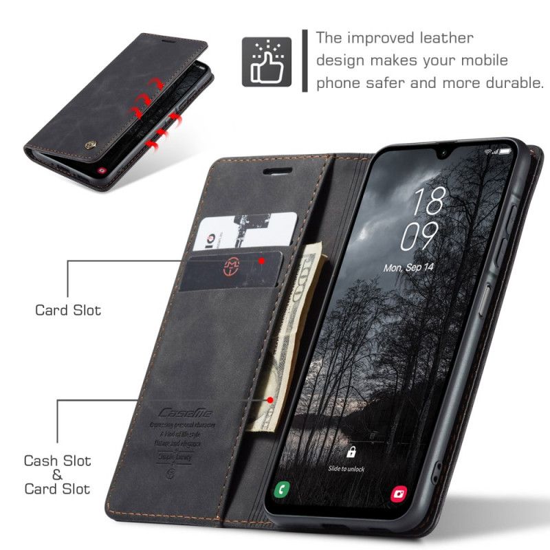 Δερματινη Θηκη Samsung Galaxy A17 4g / 5g Εφέ Σουέτ Caseme