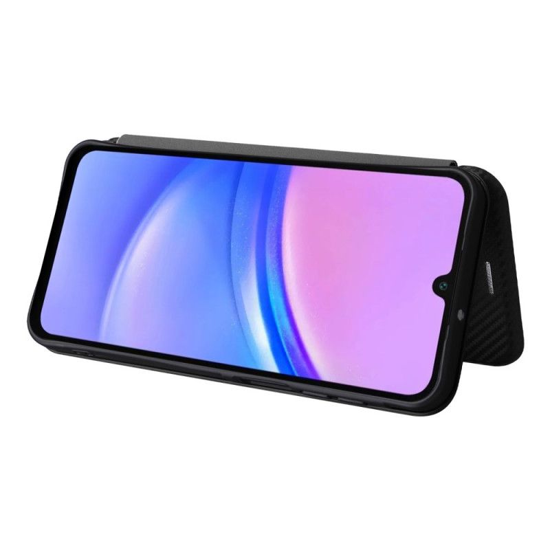 Δερματινη Θηκη Samsung Galaxy A17 4g / 5g Ίνες Άνθρακα Σιλικόνης