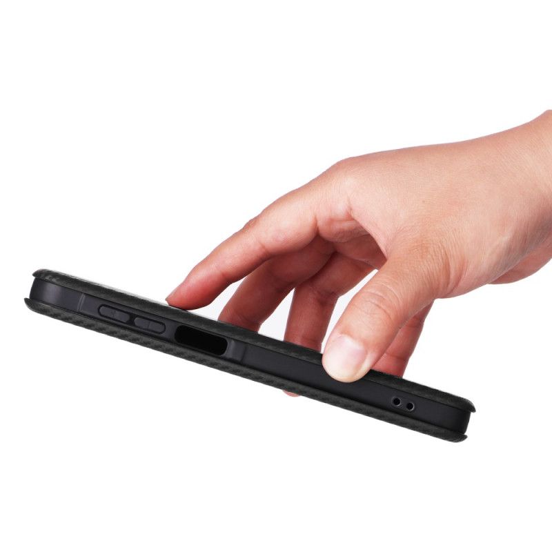 Δερματινη Θηκη Samsung Galaxy A17 4g / 5g Ίνες Άνθρακα Σιλικόνης