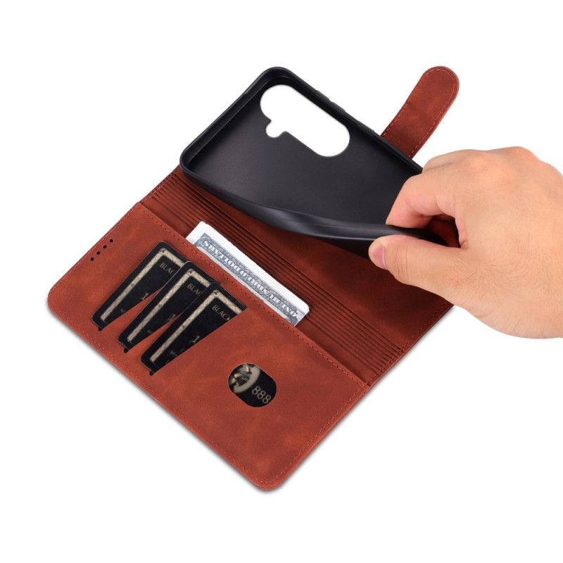 Δερματινη Θηκη Samsung Galaxy A17 4g / 5g Lc.imeeke Εφέ Σουέτ Σιλικόνης