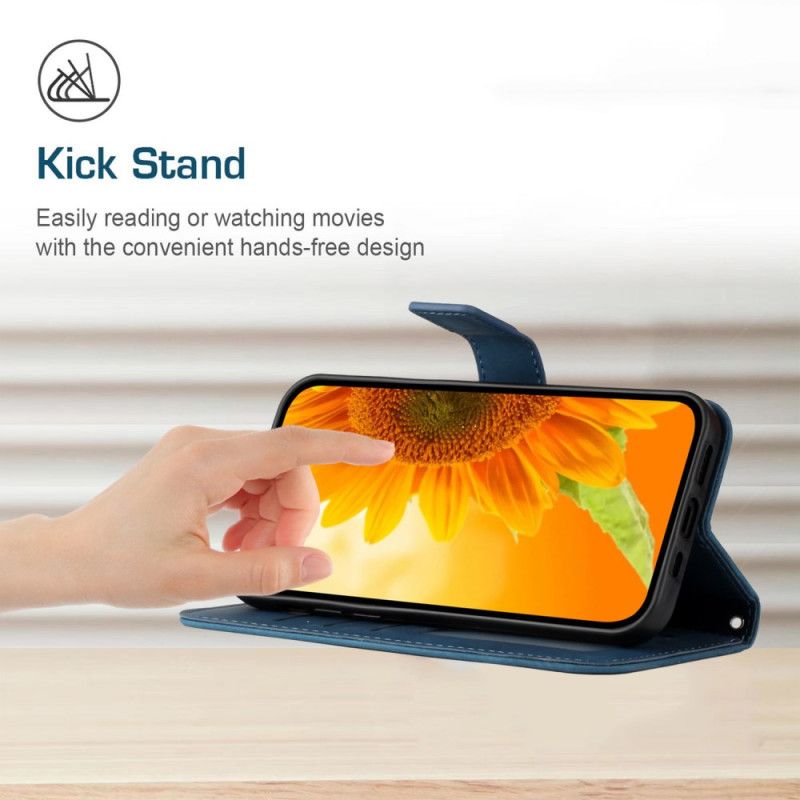 Δερματινη Θηκη Samsung Galaxy A17 4g / 5g Λουράκι Με Στάμπα Ηλιοτροπίου