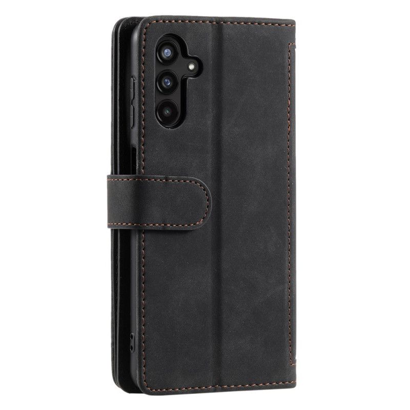 Δερματινη Θηκη Samsung Galaxy A17 4g / 5g Vintage Πορτοφόλι Με 9 Θέσεις Κάρτας