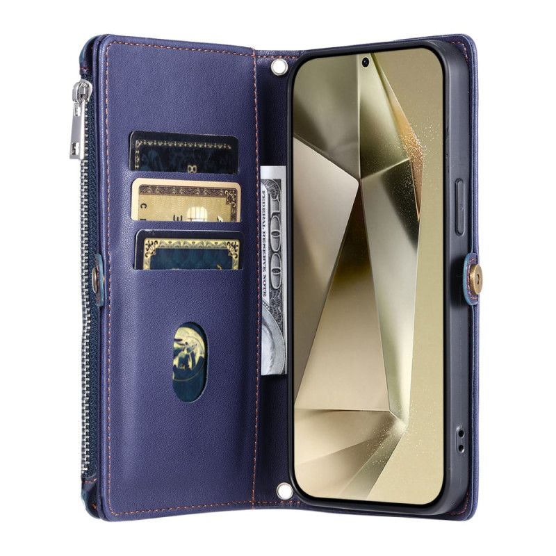 Δερματινη Θηκη Samsung Galaxy A17 4g / 5g Vintage Σχέδιο Σιλικόνης