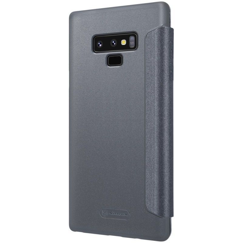 δερματινη θηκη Samsung Galaxy Note 9 Λευκό Nillkin