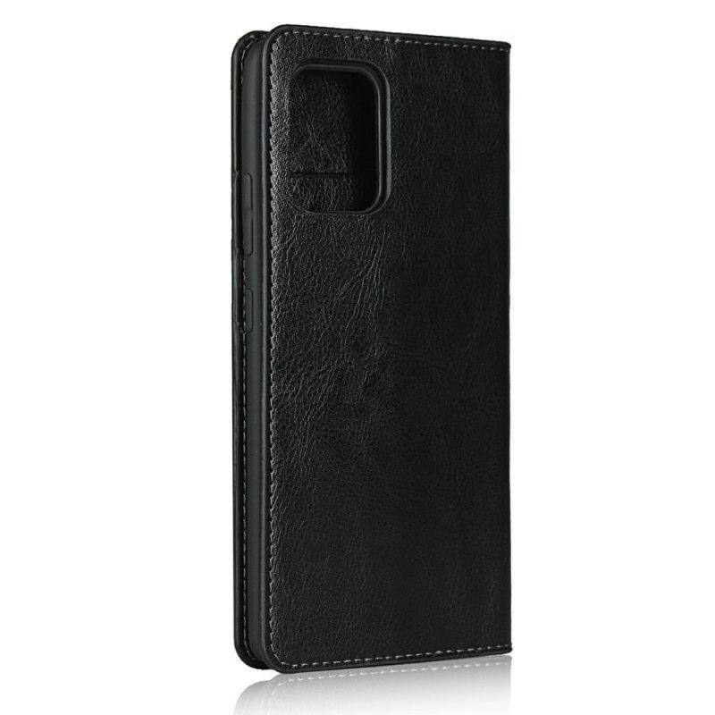 δερματινη θηκη Samsung Galaxy S10 Lite Μαύρο Γνήσιο Δέρμα
