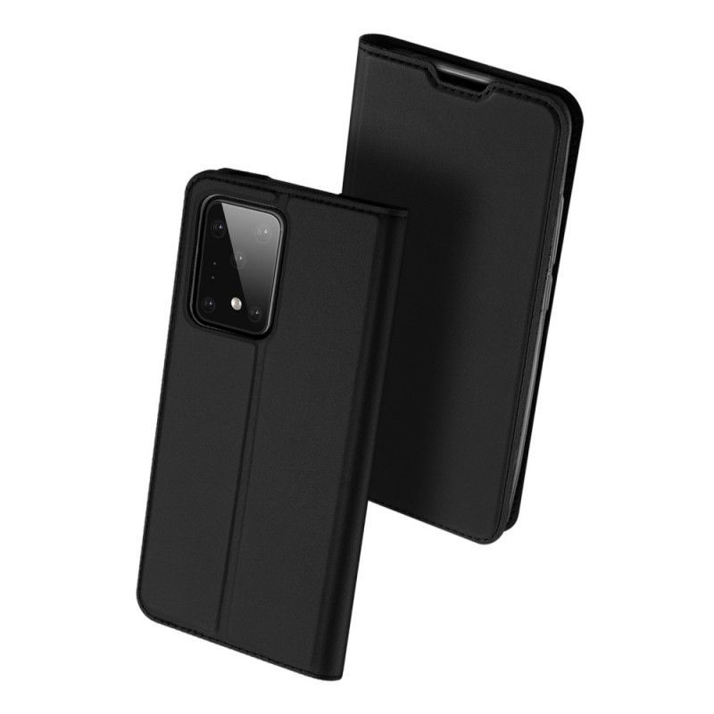 δερματινη θηκη Samsung Galaxy S20 Ultra Μαύρο Skin Pro Dux Ducis