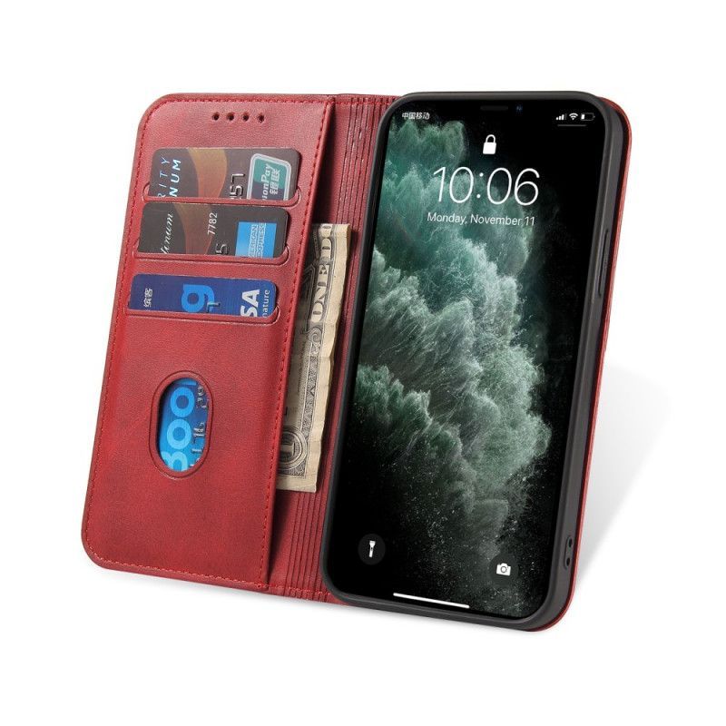 δερματινη θηκη Samsung Galaxy S21 Ultra 5G Μαύρο Δερμάτινο Εφέ Business Style Plus Πρωτότυπος