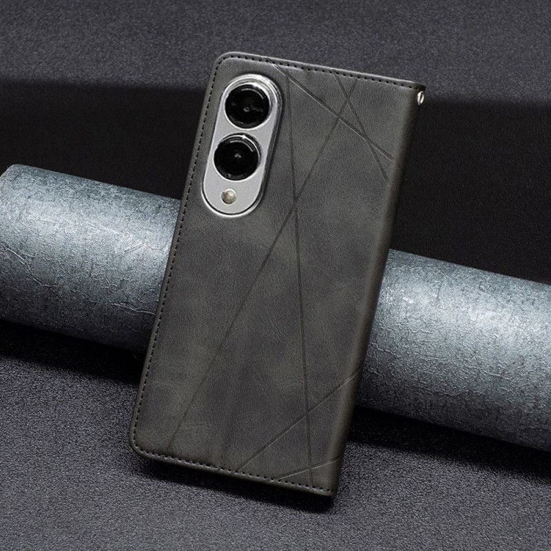 Δερματινη Θηκη Samsung Galaxy S25 5g Edge Γεωμετρικό Σχέδιο