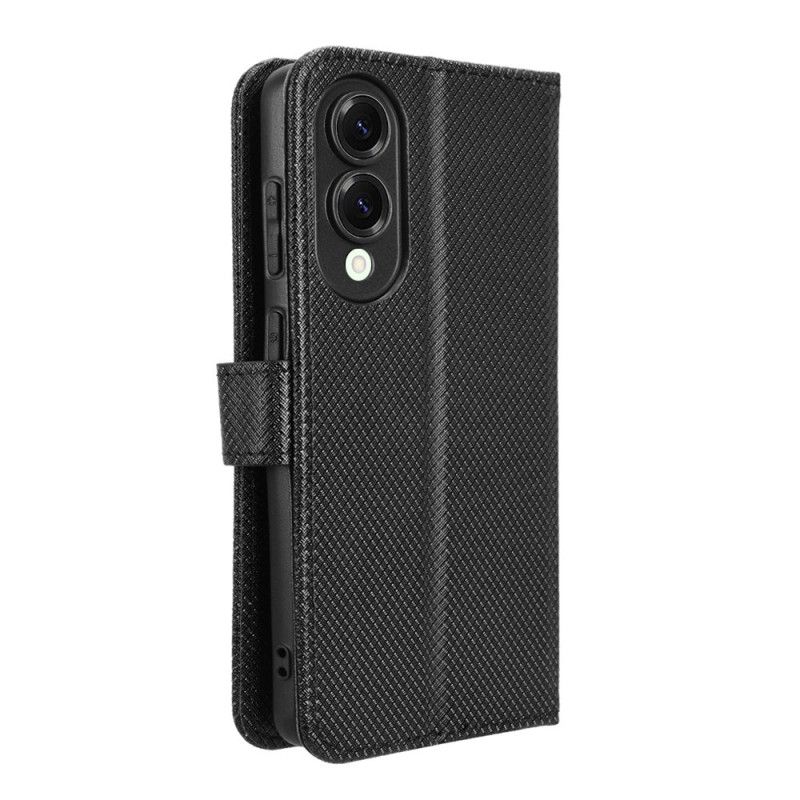 Δερματινη Θηκη Samsung Galaxy S25 5g Edge Κουκκίδες Λουριού Σιλικόνης