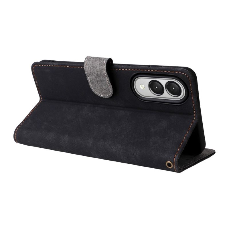 Δερματινη Θηκη Samsung Galaxy S25 5g Edge Λειτουργία Rfid Με Λουρί