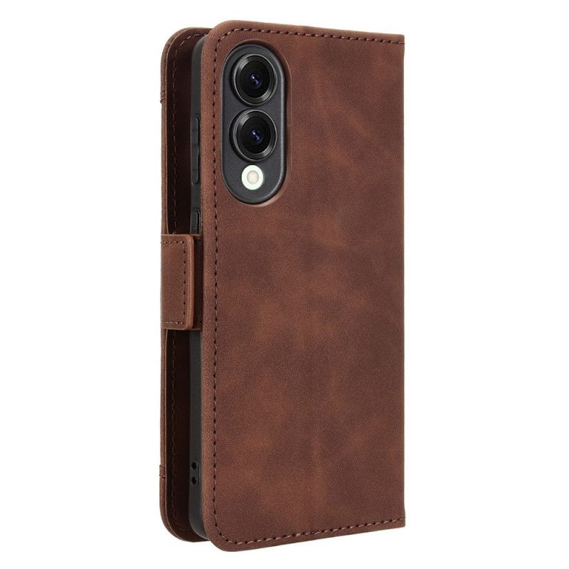 Δερματινη Θηκη Samsung Galaxy S25 5g Edge Πολλαπλές Κάρτες Σιλικόνης