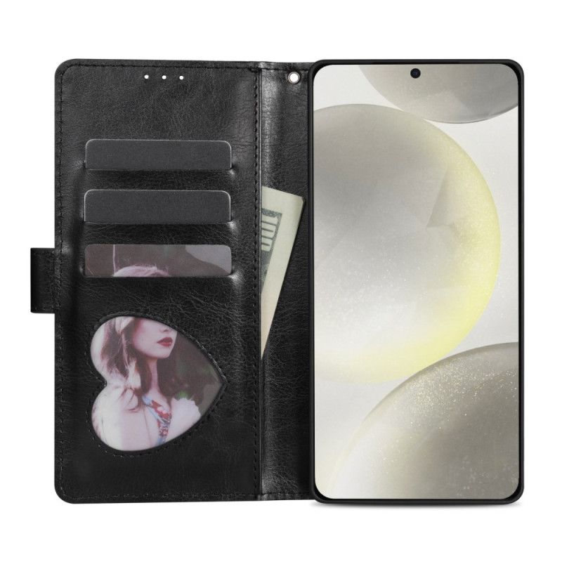 Δερματινη Θηκη Samsung Galaxy S25 5g Edge Πορτοφόλι Με Πούλιες