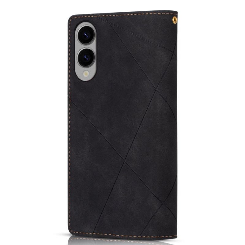 Δερματινη Θηκη Samsung Galaxy S25 5g Edge Πορτοφόλι Με Σχέδιο Διαμαντιών