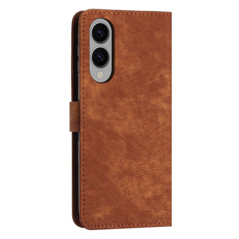 Δερματινη Θηκη Samsung Galaxy S25 5g Edge Ρετρό Σχεδιασμός