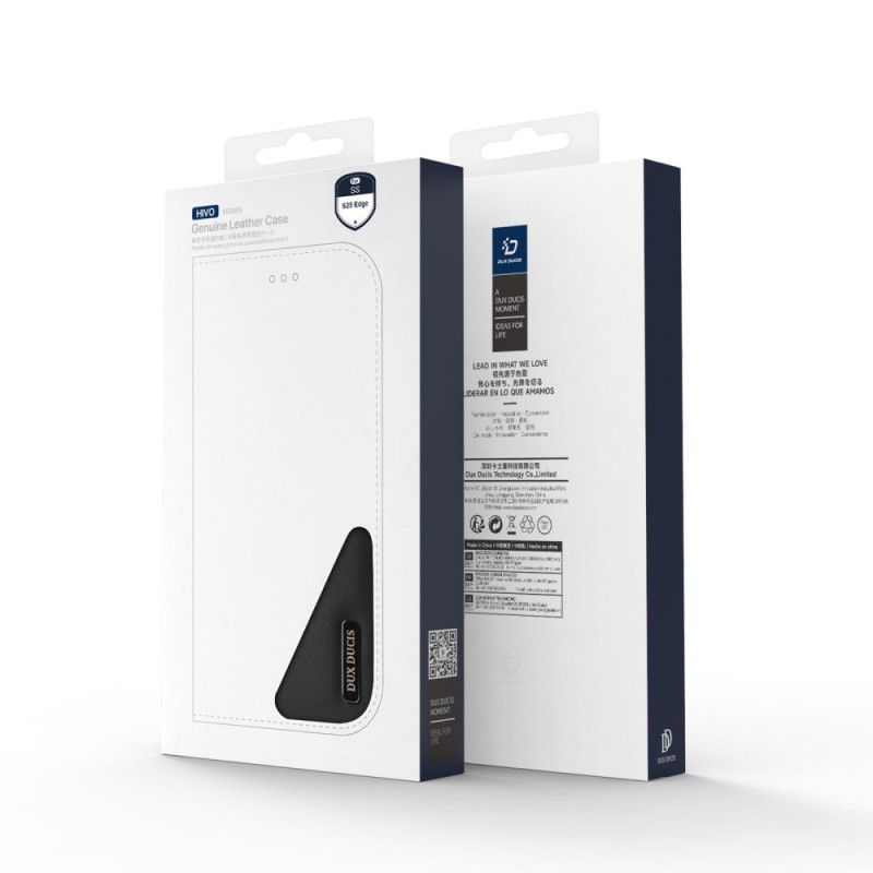 Δερματινη Θηκη Samsung Galaxy S25 5g Edge Σειρά Hivo Dux Ducis Σιλικόνης