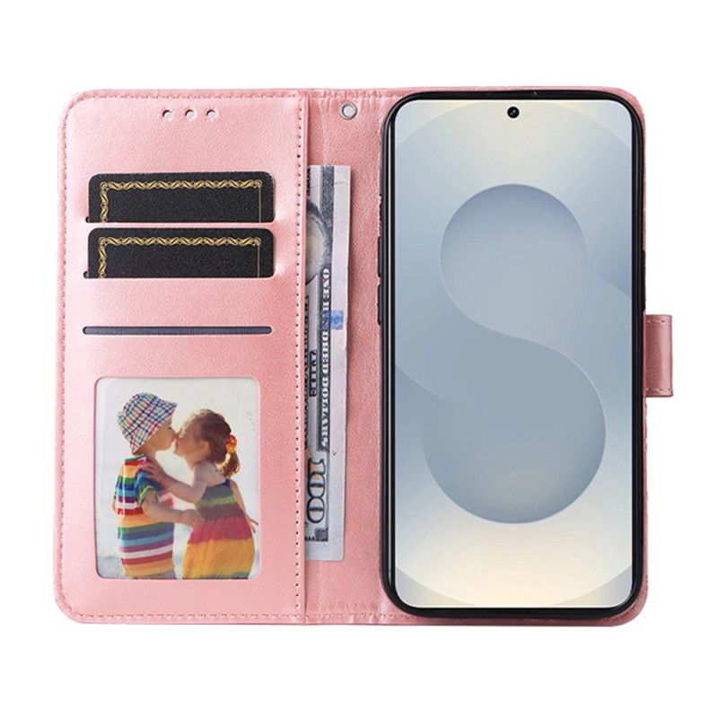 Δερματινη Θηκη Samsung Galaxy S25 5g Edge Σχέδιο Ηλίανθου