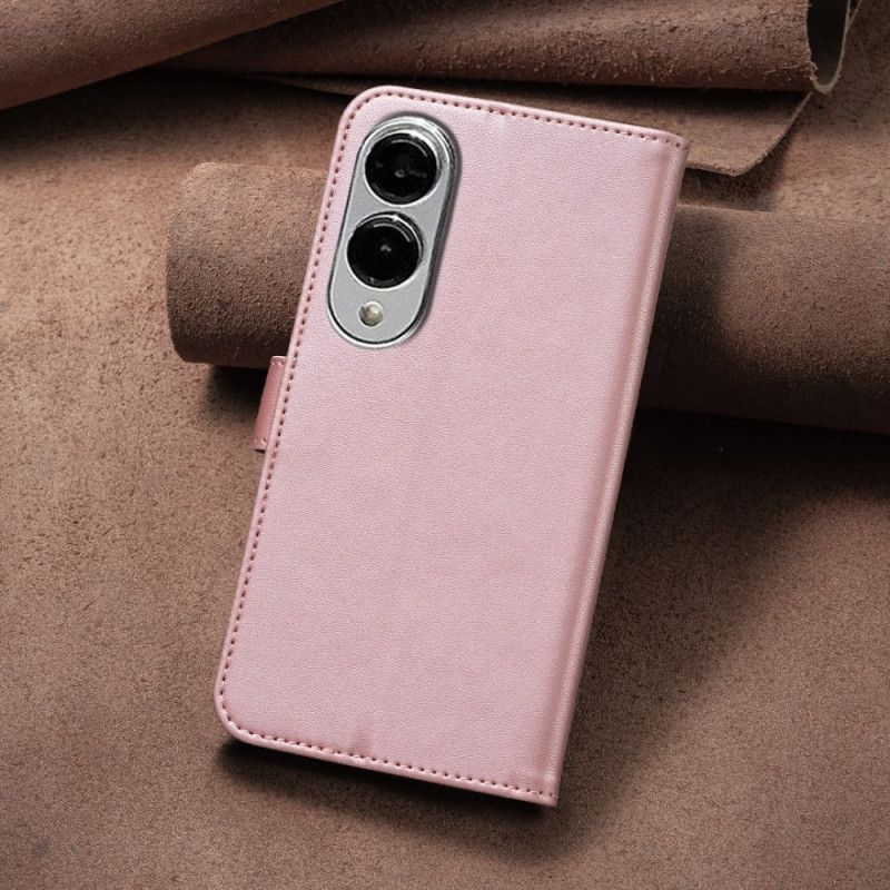 Δερματινη Θηκη Samsung Galaxy S25 5g Edge Σχέδιο Τριφυλλιού Σιλικόνης