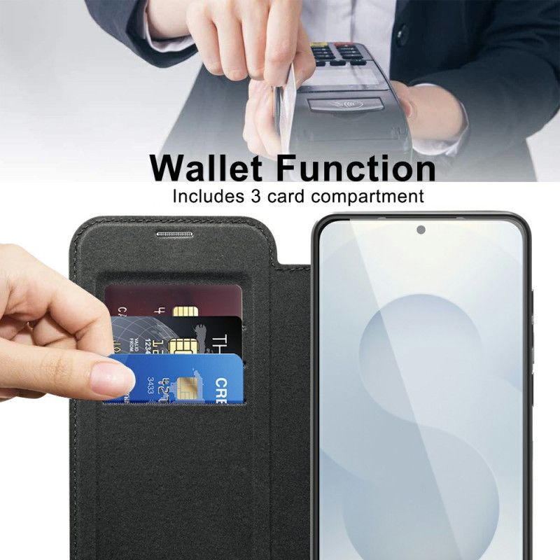 Δερματινη Θηκη Samsung Galaxy S25 5g Edge Συμβατό Με Magsafe Με Μπλοκάρισμα Rfid