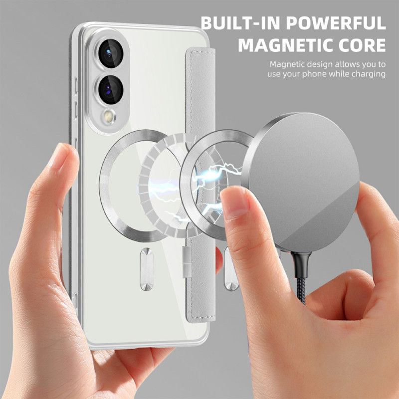 Δερματινη Θηκη Samsung Galaxy S25 5g Edge Θήκες Κινητών Συμβατό Με Καπιτονέ Magsafe