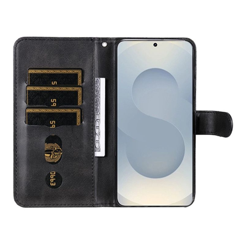 Δερματινη Θηκη Samsung Galaxy S25 5g Edge Τσάντα Με Φερμουάρ