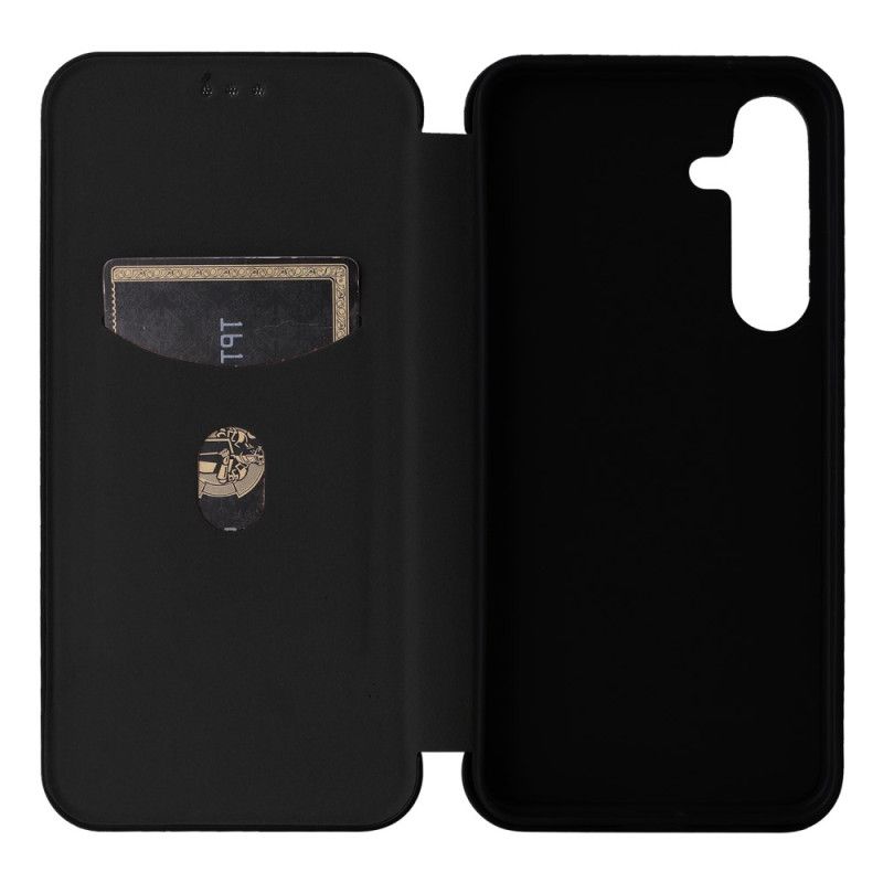 Δερματινη Θηκη Samsung Galaxy S25 5g Ίνες Άνθρακα Σιλικόνης