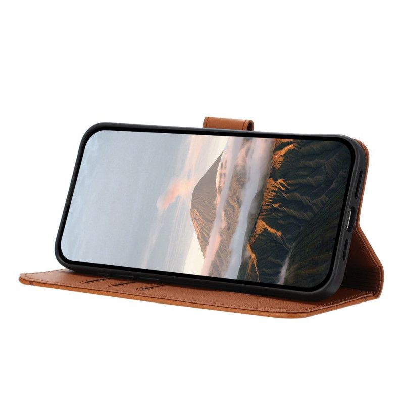 Δερματινη Θηκη Samsung Galaxy S25 5g Κορδόνι Με Τριγωνικό Σχέδιο