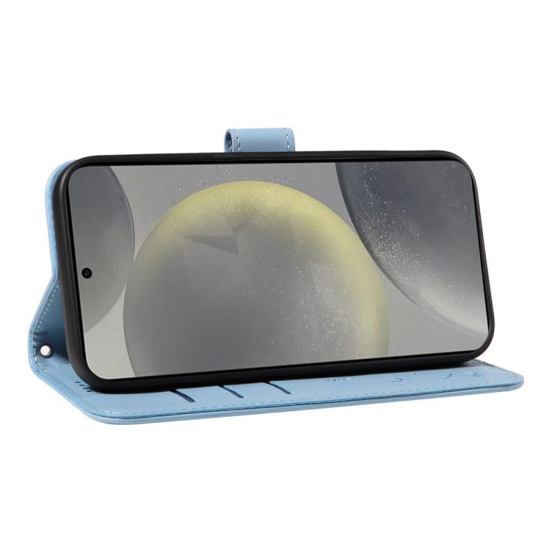 Δερματινη Θηκη Samsung Galaxy S25 5g Λουράκι Πικραλίδας