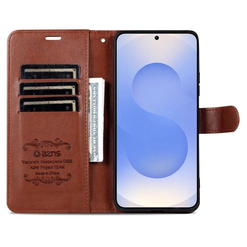 Δερματινη Θηκη Samsung Galaxy S25 Fe Azns