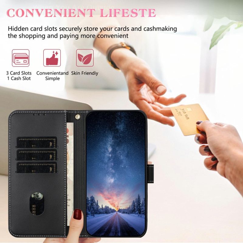 Δερματινη Θηκη Samsung Galaxy S25 Fe Διακοσμητικός Φιόγκος