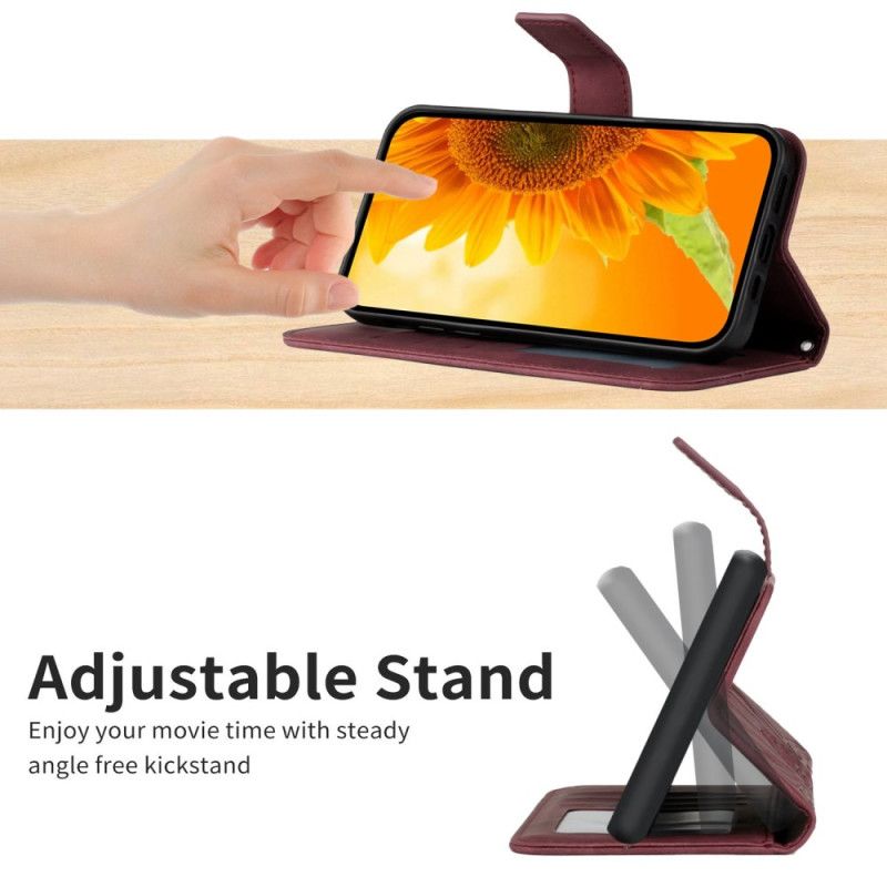 Δερματινη Θηκη Samsung Galaxy S25 Fe Λουράκι Ώμου Με Σχέδιο Ηλίανθου Σιλικόνης