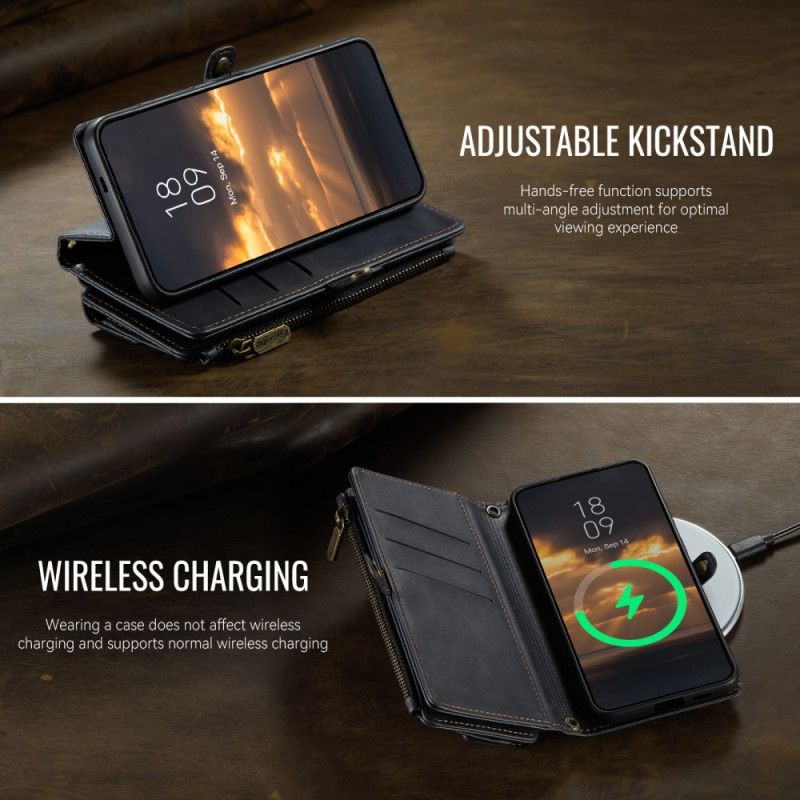 Δερματινη Θηκη Samsung Galaxy S25 Fe Πορτοφόλι Caseme