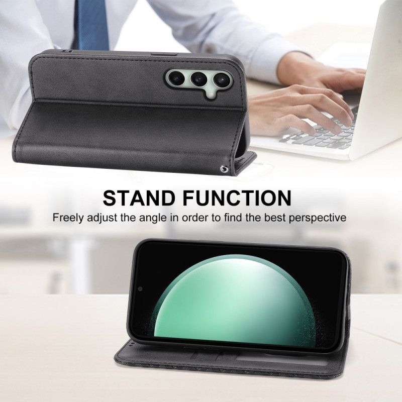 Δερματινη Θηκη Samsung Galaxy S25 Fe Σχέδιο Διαμαντιών Με Λουρί