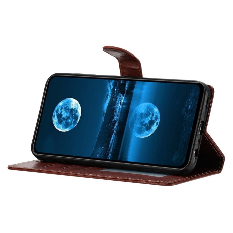 Δερματινη Θηκη Samsung Galaxy S25 Fe Τεχνητό Δέρμα Σιλικόνης