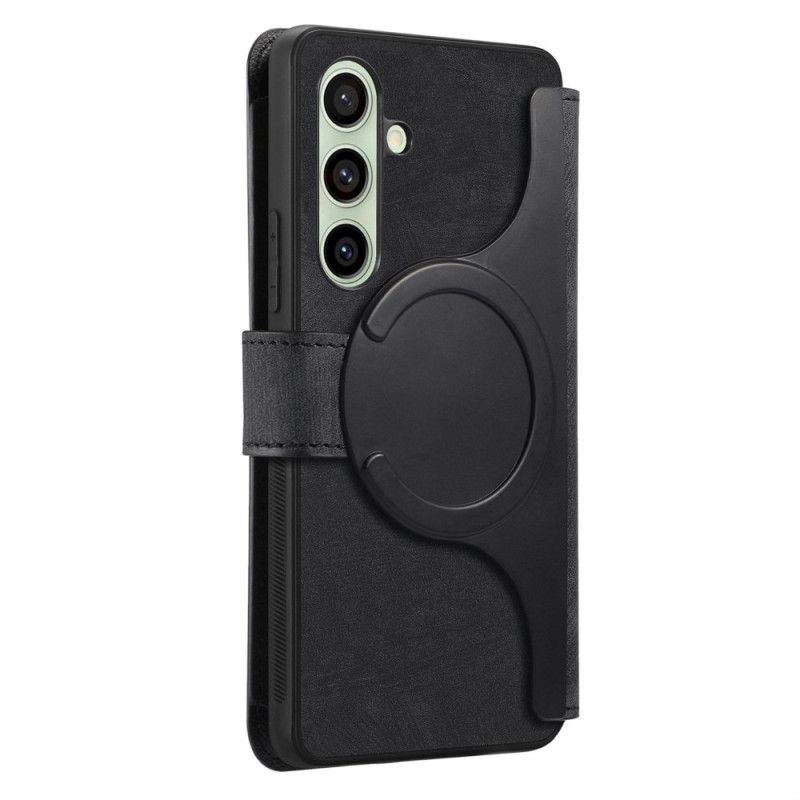 Δερματινη Θηκη Samsung Galaxy S25 Plus 5g Caseneo Μαγνητική Αποσπώμενη Θήκη Σιλικόνης