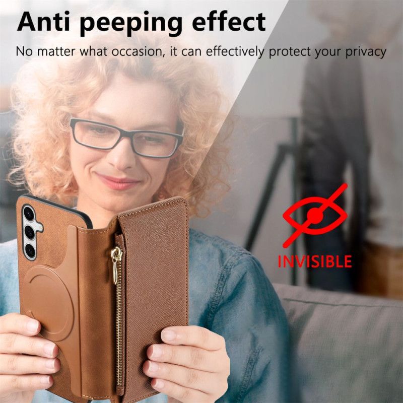 Δερματινη Θηκη Samsung Galaxy S25 Plus 5g Συμβατό Με Magsafe