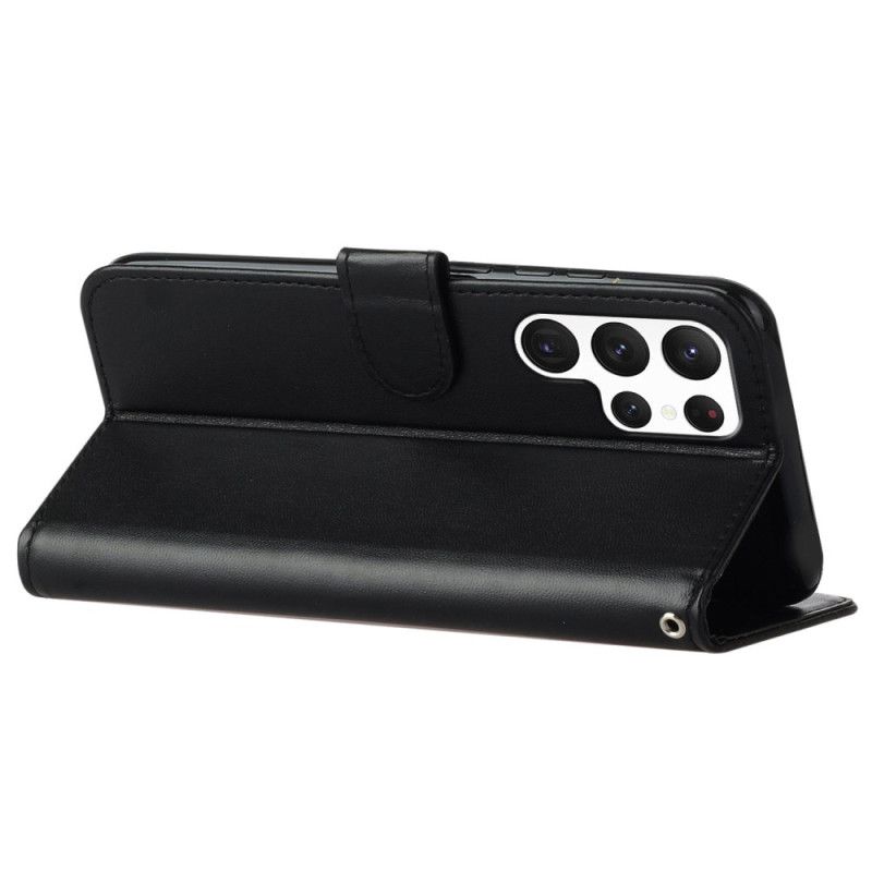 Δερματινη Θηκη Samsung Galaxy S25 Ultra 5g Απλό Δέρμα Με Τεχνητό Δέρμα