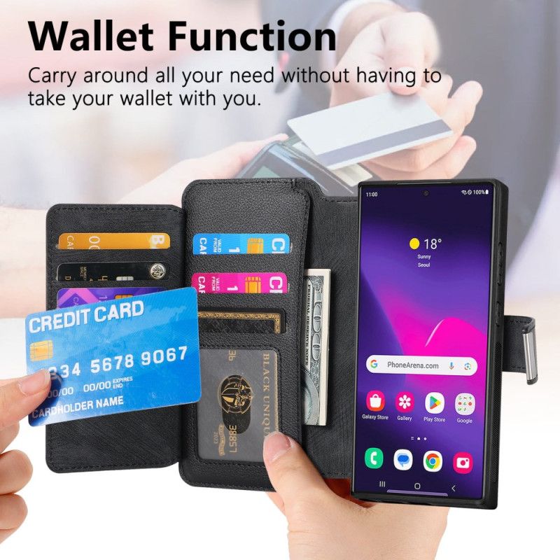 Δερματινη Θηκη Samsung Galaxy S25 Ultra 5g Αποσπώμενη Μαγνητική Θήκη