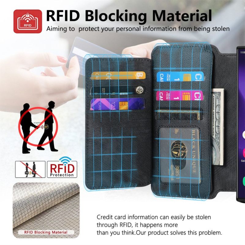 Δερματινη Θηκη Samsung Galaxy S25 Ultra 5g Αποσπώμενη Μαγνητική Θήκη