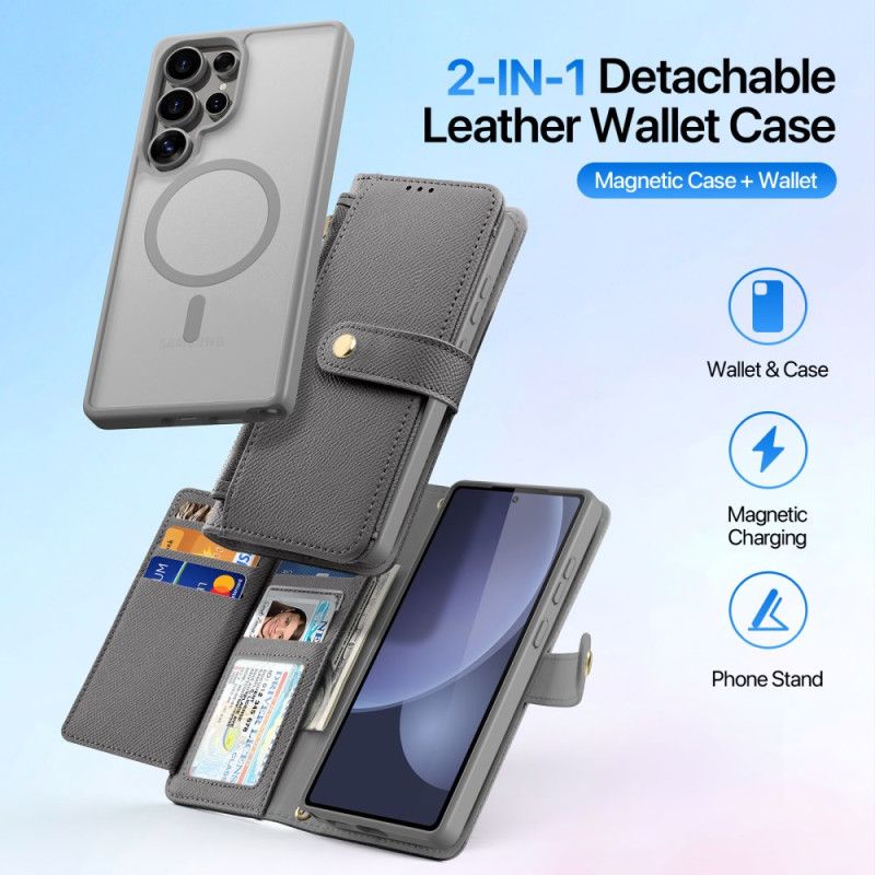 Δερματινη Θηκη Samsung Galaxy S25 Ultra 5g Αποσπώμενη Θήκη Dux Ducis Σειράς Lawa