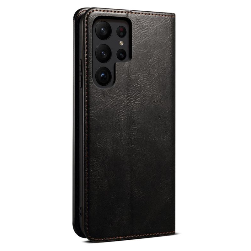 Δερματινη Θηκη Samsung Galaxy S25 Ultra 5g Κερωμένο Δέρμα Με Υφή