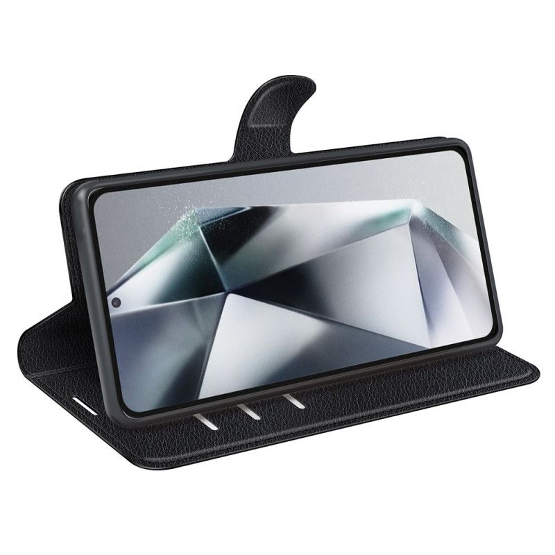 Δερματινη Θηκη Samsung Galaxy S25 Ultra 5g Κλασικό Δέρμα Lychee Faux